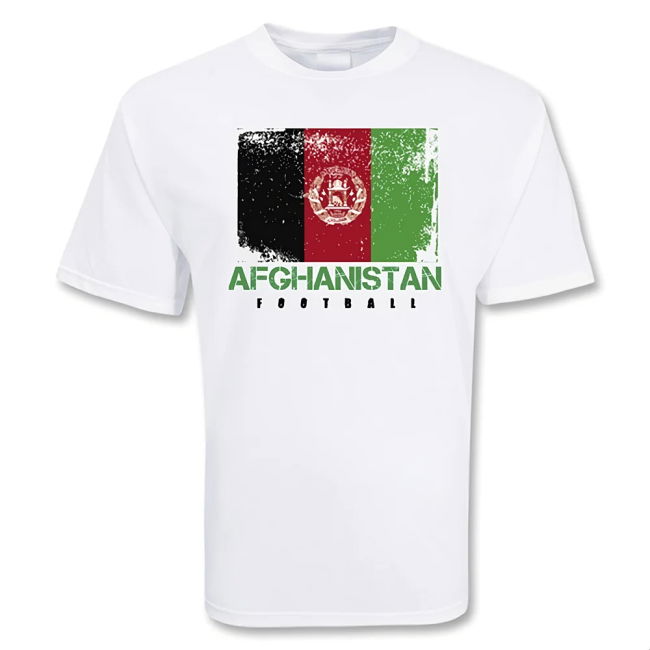 Licensed Copy Afghanistan Home Supporter Shirt for Adults