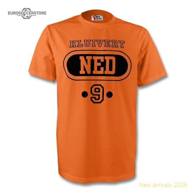 Patrick Kluivert Holland Ned T-shirt (orange)