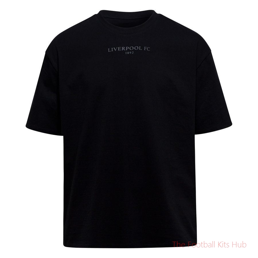 Liverpool T-Shirt Anfield Photo Oversized - Black