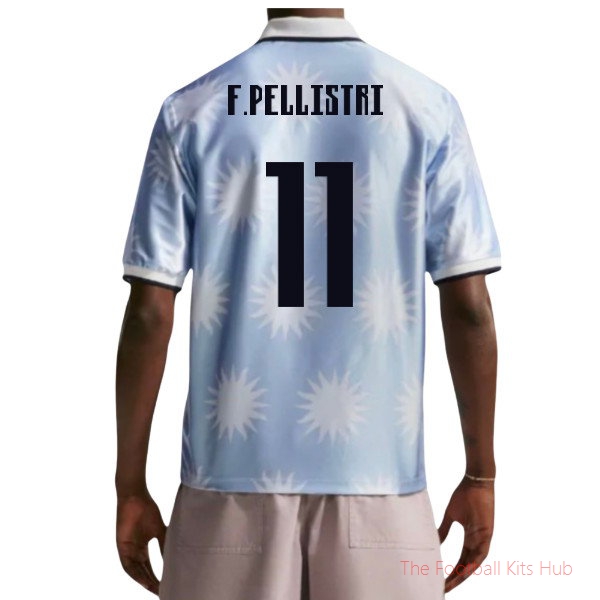 F Pellistri #11 Uruguay Dri-FIT Shirt 2026-2027 Match Jersey