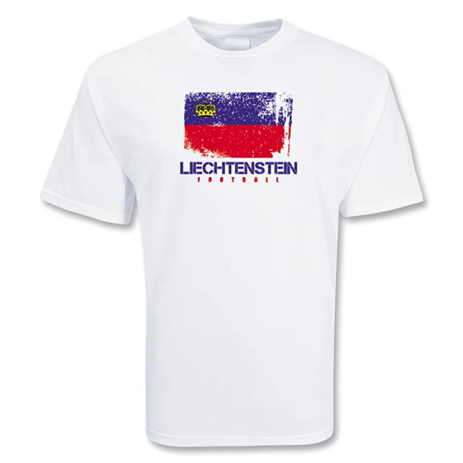 Leichtenstein Football T-Shirt Performance Quality Oranje