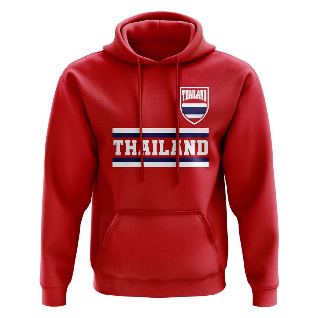 Limited-Edition Thailand Core Football Country Hoody (Red)