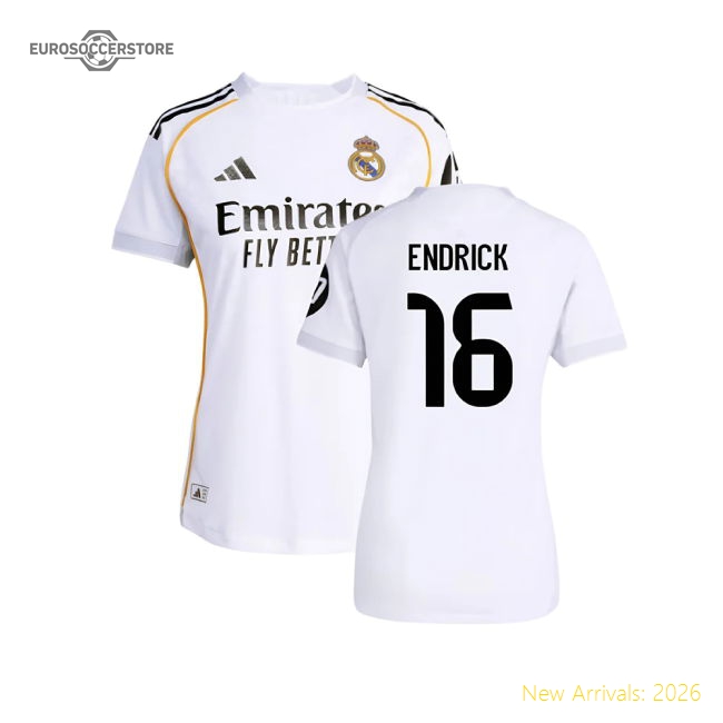 Real Madrid Home Kit 2025-2026 Stadium Edition Jersey