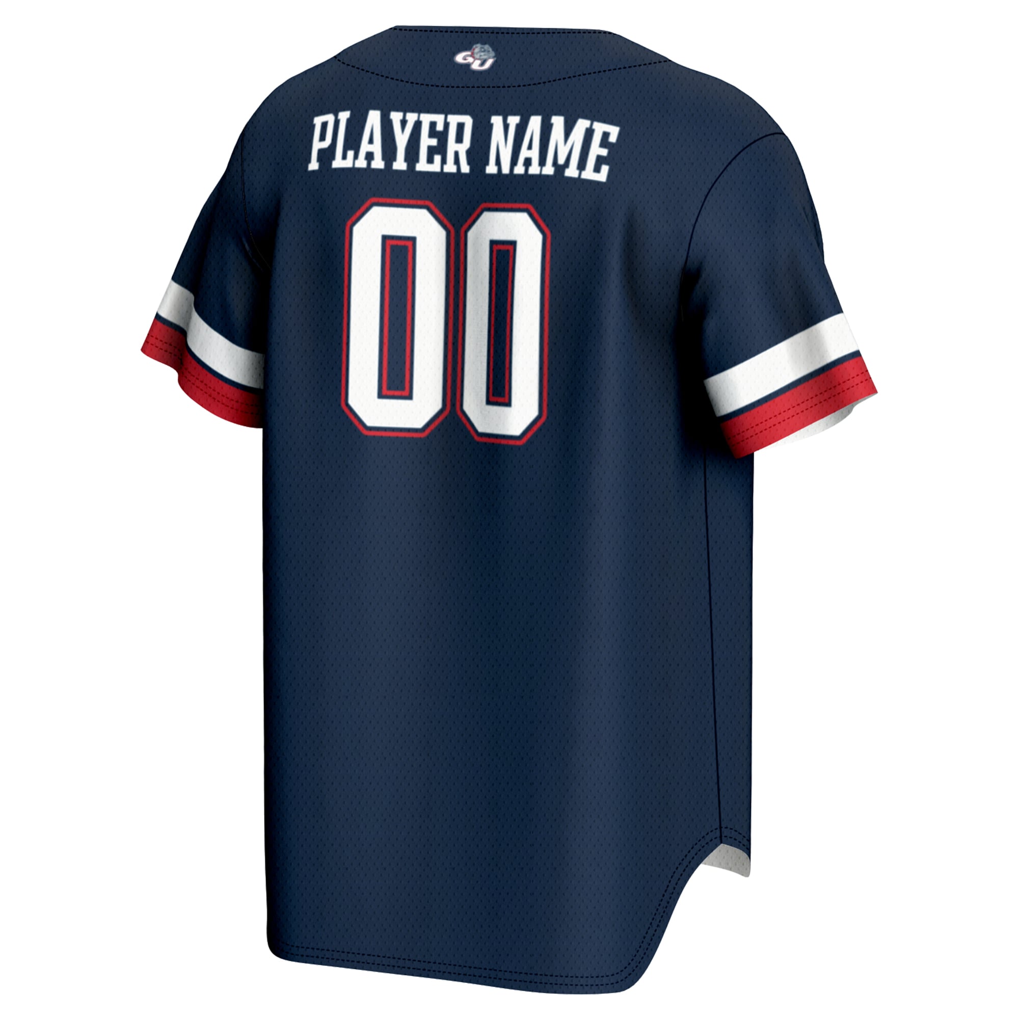 [NJP] Gonzaga Bulldogs GameDay Greats Unisex NIL Pick-A-Player Lightweight Baseball Jersey - Navy