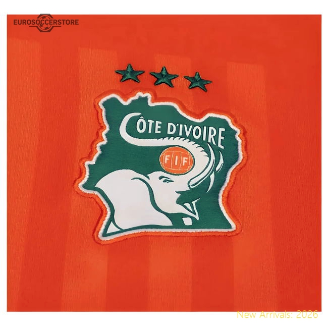 Premium 2023 Ivory Coast Home Afcon Winner Shirt - Official Design