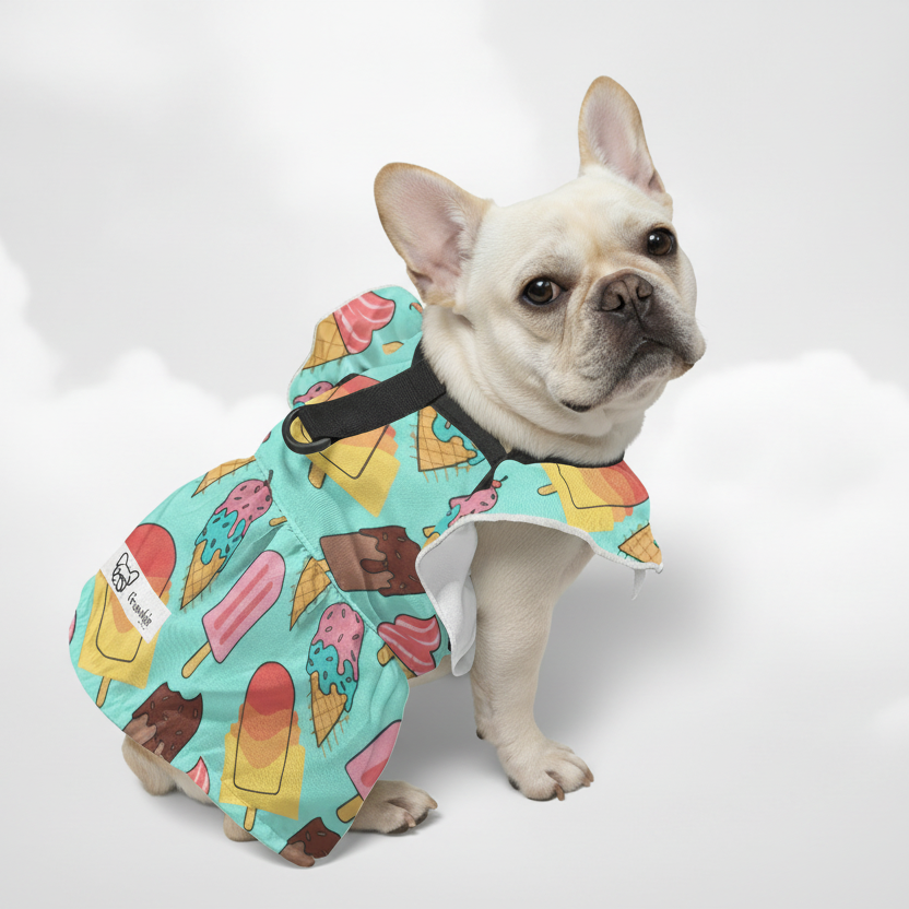 French Bulldog Chérie French Bulldog Dresses For Females Durable Dog Item