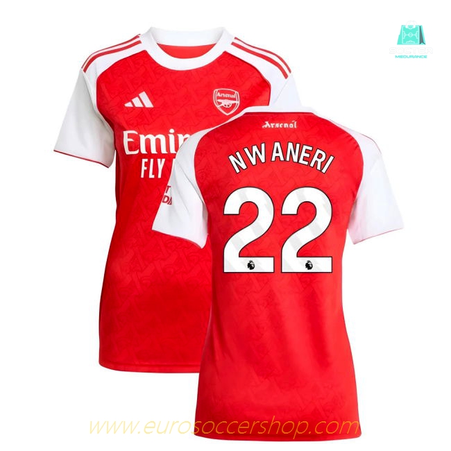 2025-2026 Arsenal Home Shirt (Womens) (Nwaneri 22)