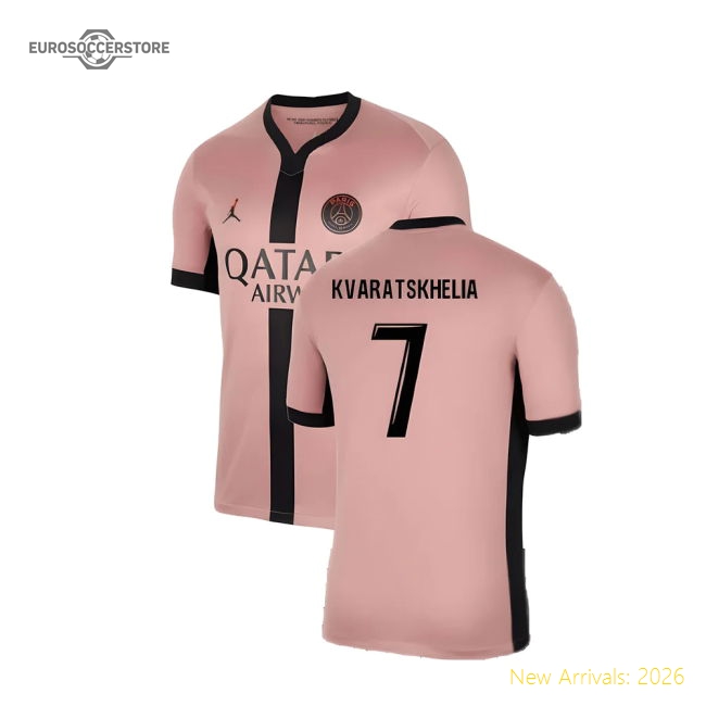 Match-Day Fan-Favorite 2024-2025 Psg Third Shirt (Kvaratskhelia 7)