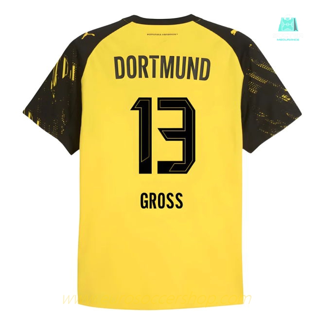 2025-2026 Borussia Dortmund Authentic Home Shirt (Gross 13)