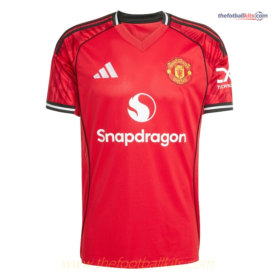 Stadium Version Manchester United Home Football Shirt 2025-26 Edition