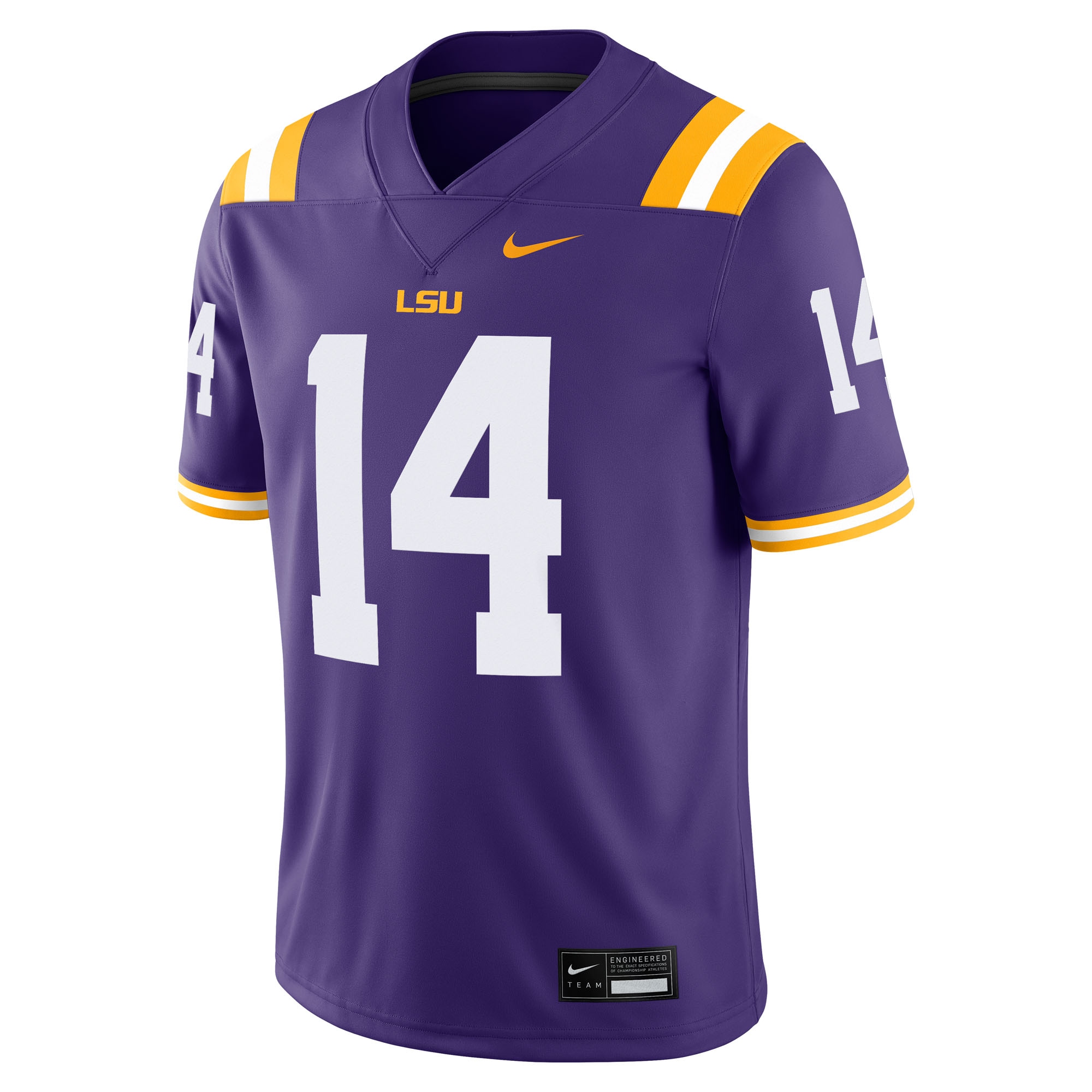 [DDG] Trey'Dez Green LSU Tigers Home Game Jersey - Purple