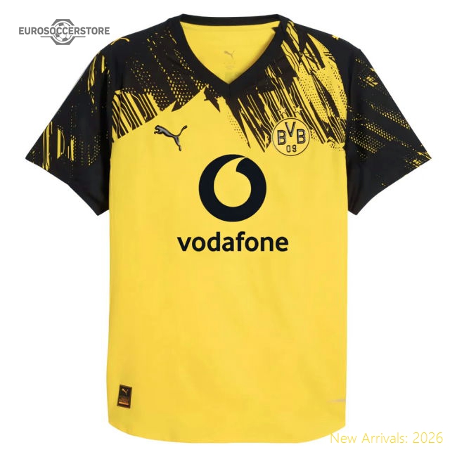 2025-2026 Borussia Dortmund Authentic Main Jersey - Supporter Edition