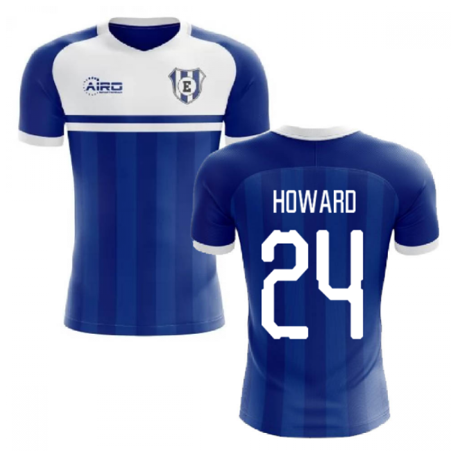 Everton 2025-2026 Home Concept Football Shirt (Howard 24)