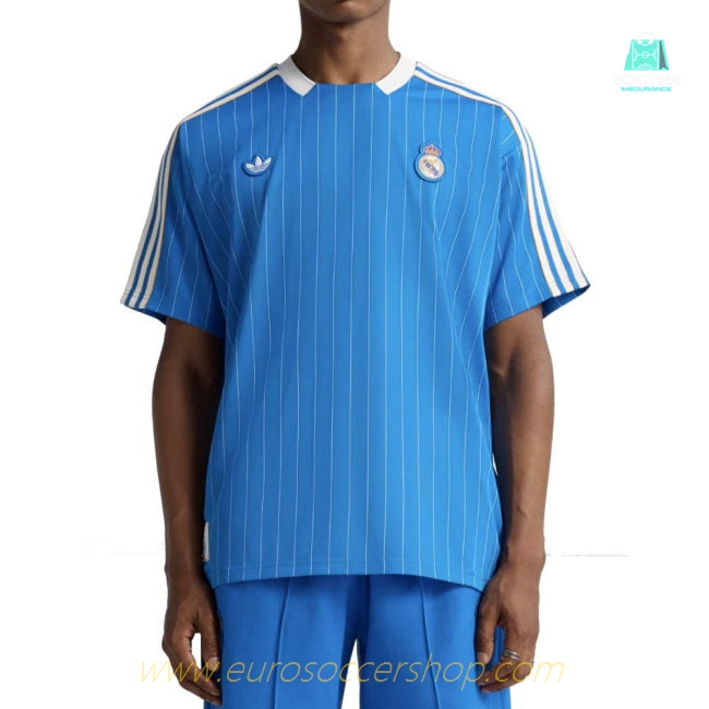 2025-2026 Real Madrid Icon Shirt (Blue) (Vini Jr. 7)