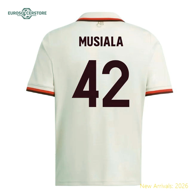 Child-friendly Kids Football Team Musiala Jersey 2024-2025 Stretchy