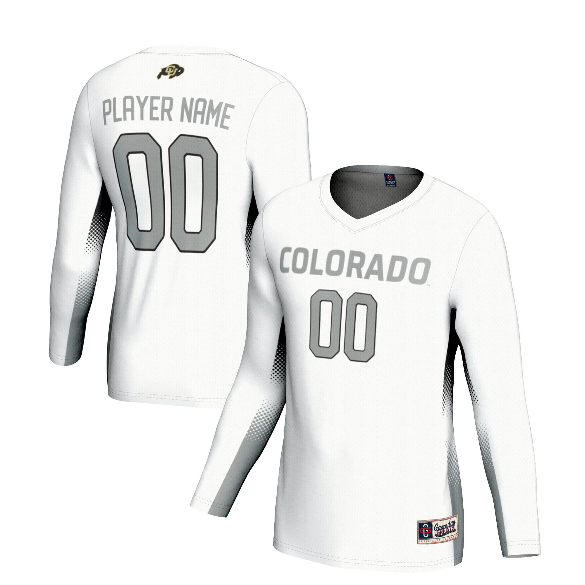 Colorado Buffaloes GameDay Greats Youth Lightweight NIL Women's Volleyball Jersey - White