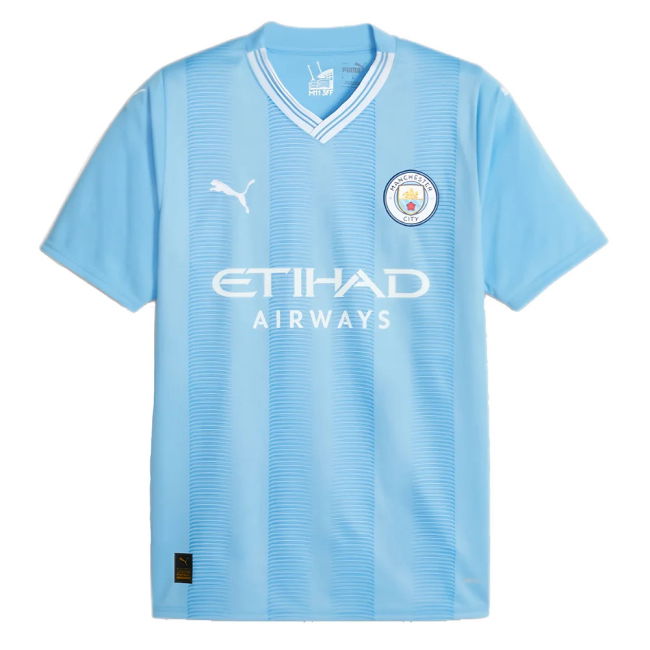 2023-20 Man City Soccer Jerseys official Home Shirt - Adults