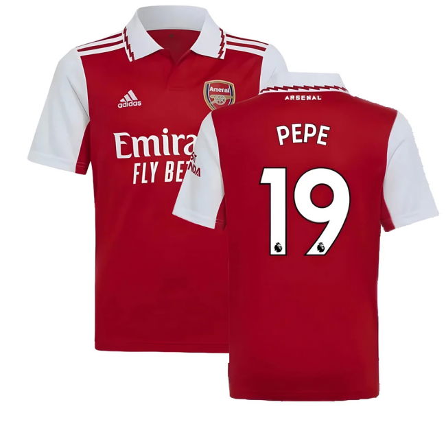 football shirt 2022-2023 Arsenal Home Shirt (Kids) (PEPE 19)