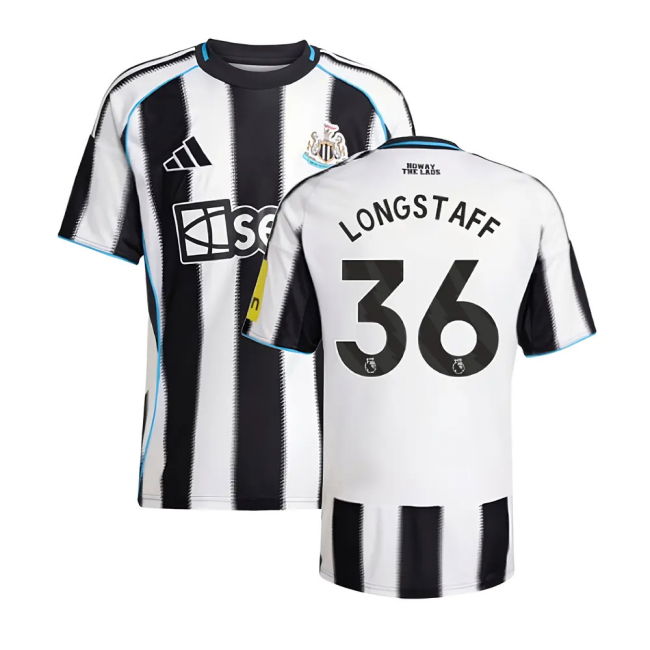 Newcastle Home Football Shirt 2025-20 - Longstaff 36 L M S