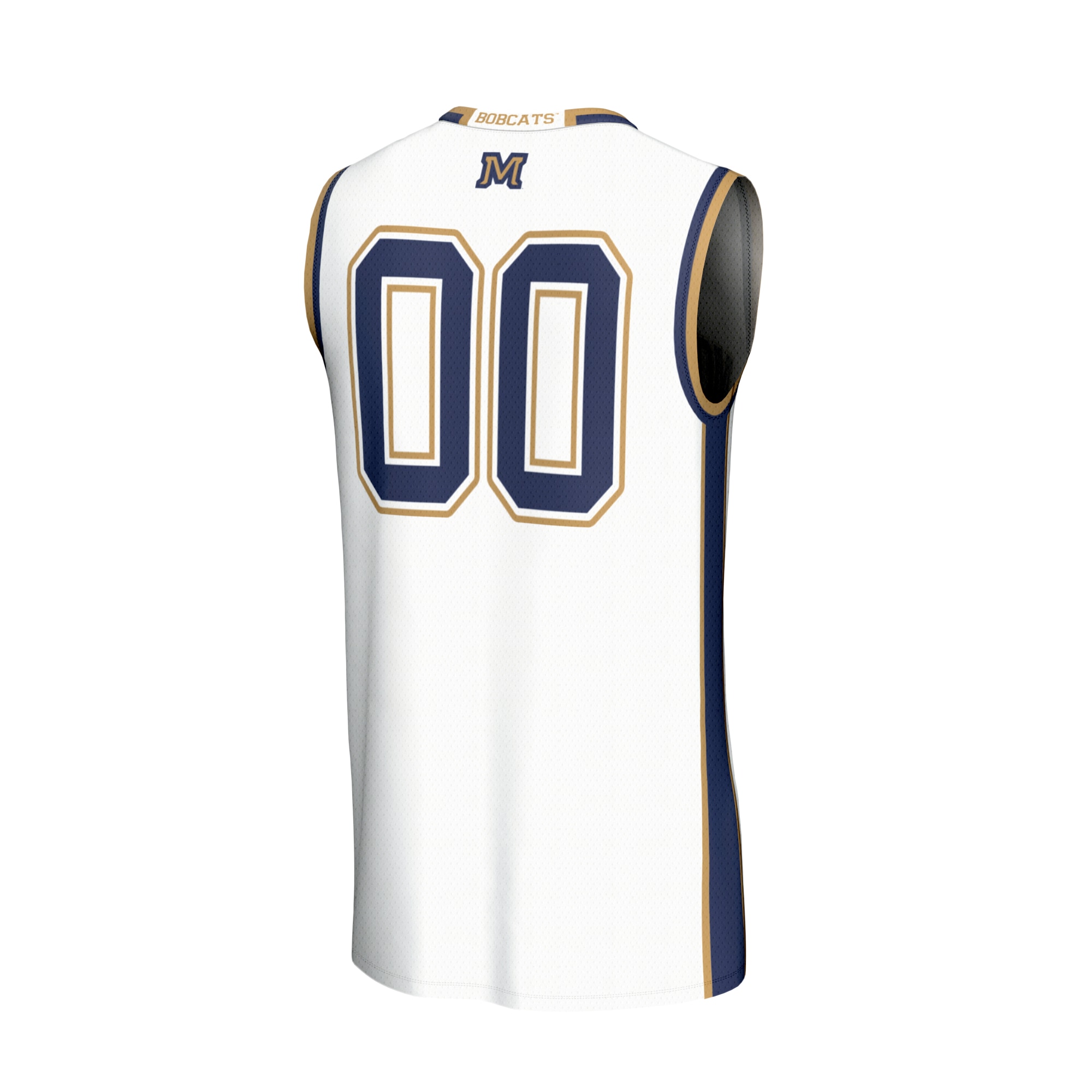 [NJP] Montana State Bobcats GameDay Greats Youth Lightweight Basketball Fashion Jersey - White
