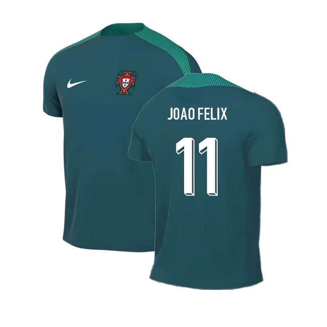 Match Worn Style Portugal Home Pro Shirt 2024-2025