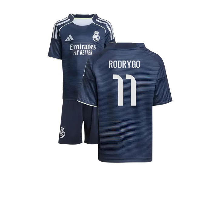 Replica 2025-2026 Real Madrid Away With Retro Design - True To Size