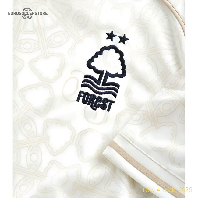 Authentic 2025-2026 Nottingham Forest Away Shirt - Premium Quality