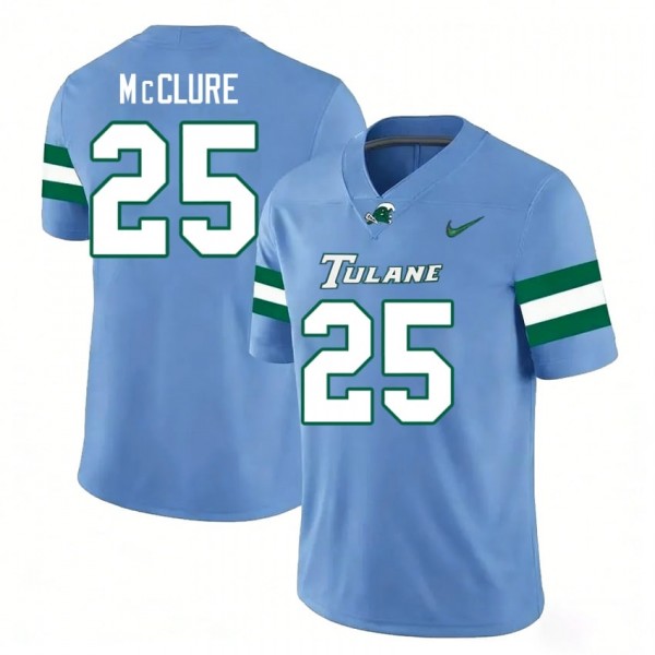 Men NCAA Team #25 Jamauri Mcclure Performance Jersey - Team