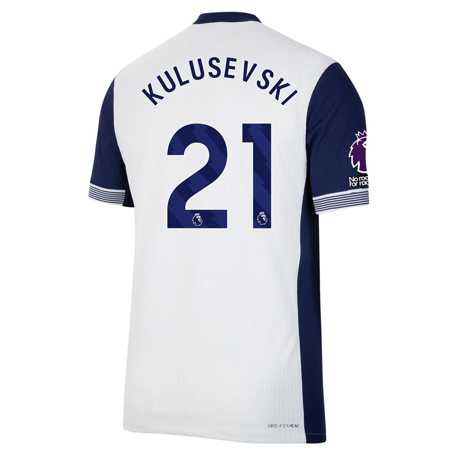 Tottenham Kulusevski 2024-2025 UCL Home Jersey – Authentic Shirt