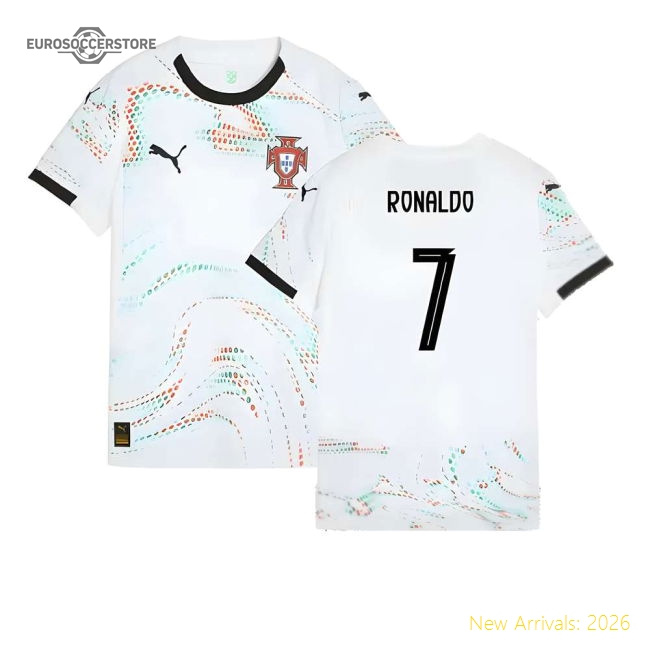 Portugal Away Kit 2025-2026 Supporter Wear Jersey Game Ready