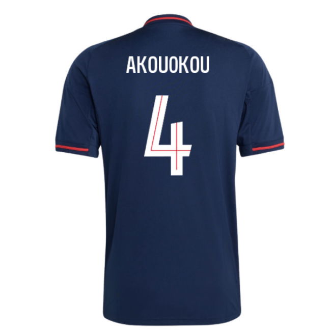Custom Olympique Lyon Away Jersey 2025-2026