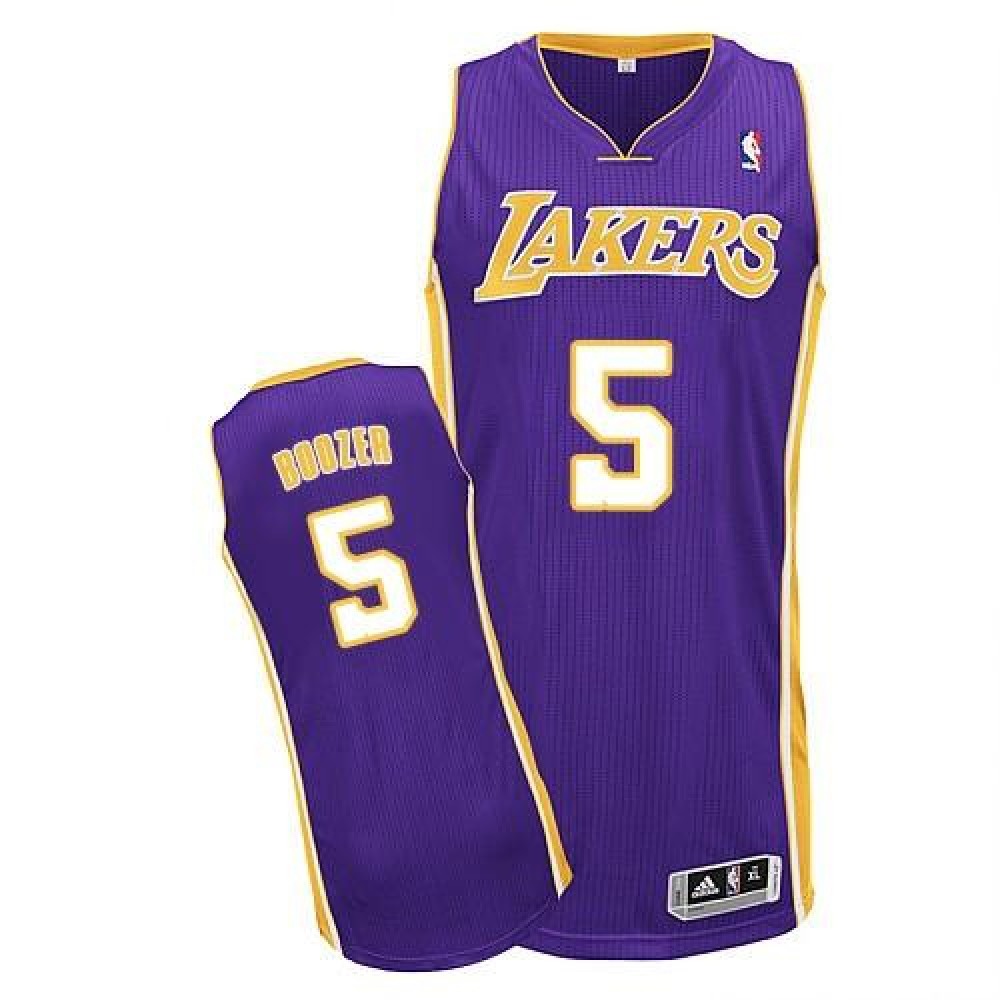 Professional Grade Men's LAL #5 Carlos Purple Basketball Jersey