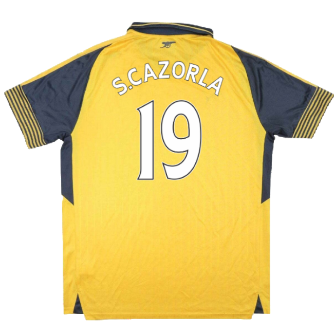 Arsenal Away Shirt Mint S S Cazorla #19 Pro Series True New Releas...