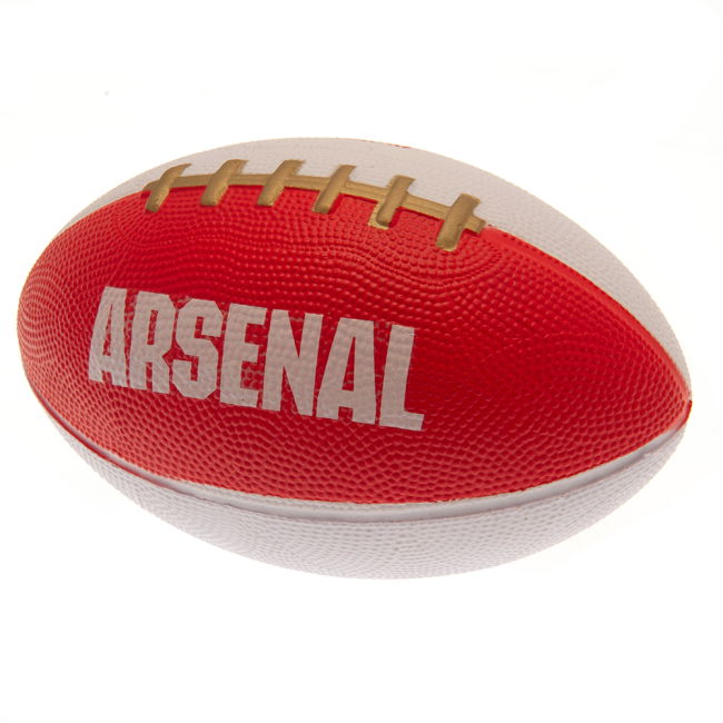match worn Arsenal FC Mini Foam American Football