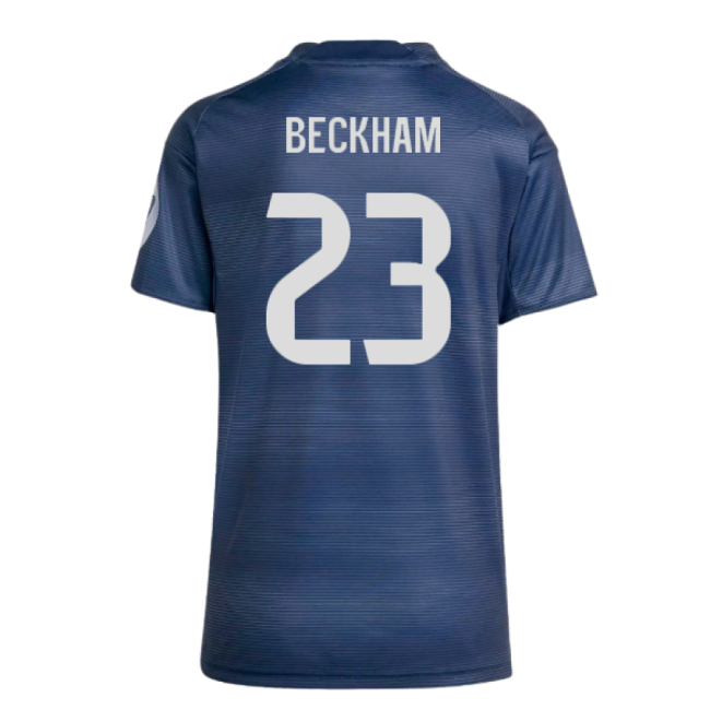 Popular 2025-2026 Real Madrid Authentic Away Shirt (Womens) (Beckham