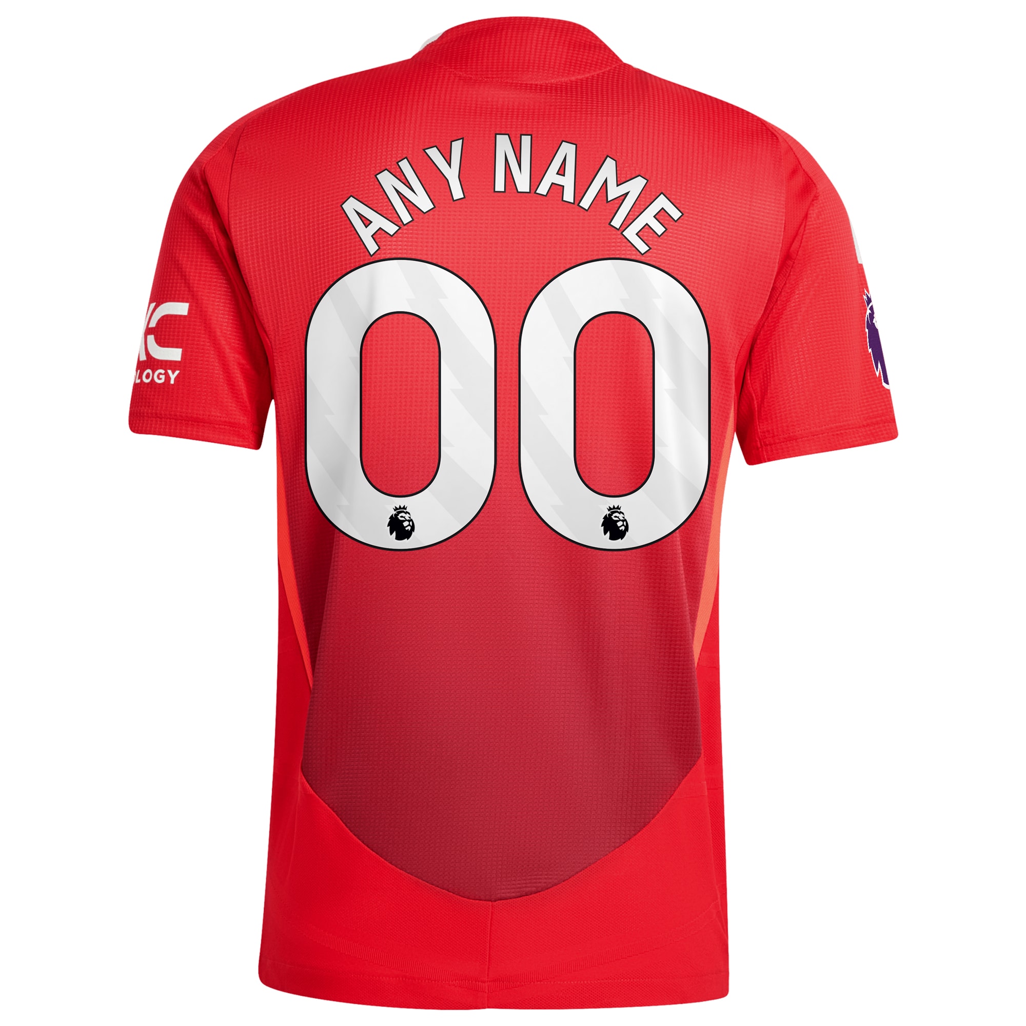 [SJH] Manchester United 2024/25 Home Authentic Custom Jersey - Red