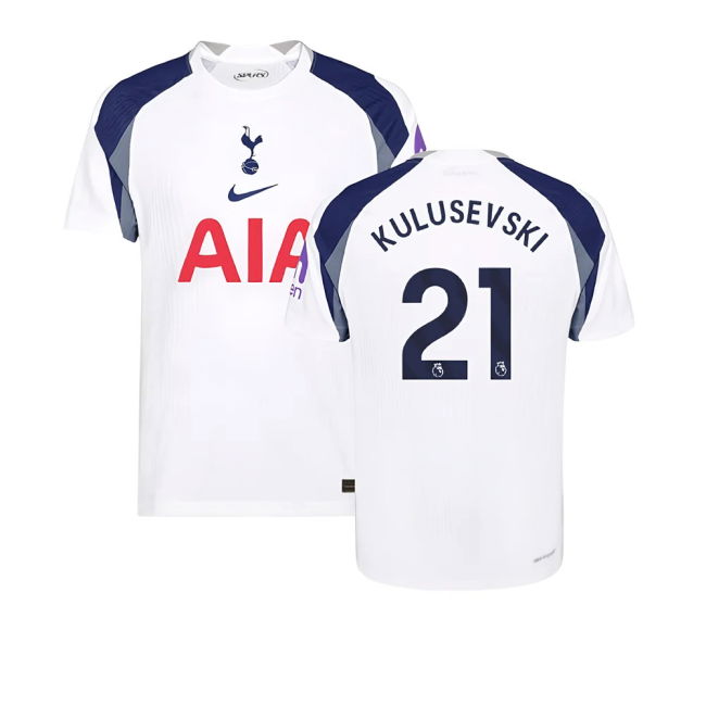 2025-20 Tottenham Home Jersey Kulusevski #21 L M S
