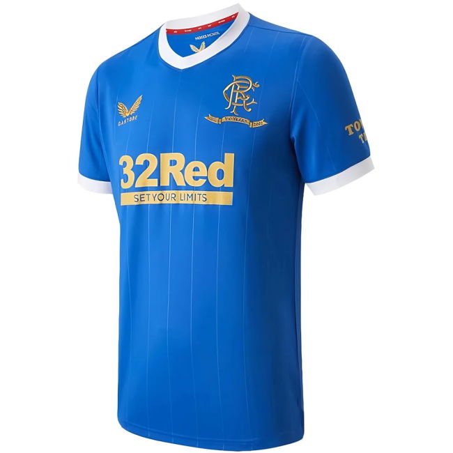 Excellent Rangers Fc Home Jersey Aribo 1 #7 Official Merchandise (v9)