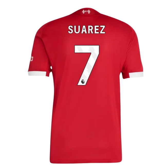 2025-2026 Liverpool Authentic Home Shirt (Suarez 7)