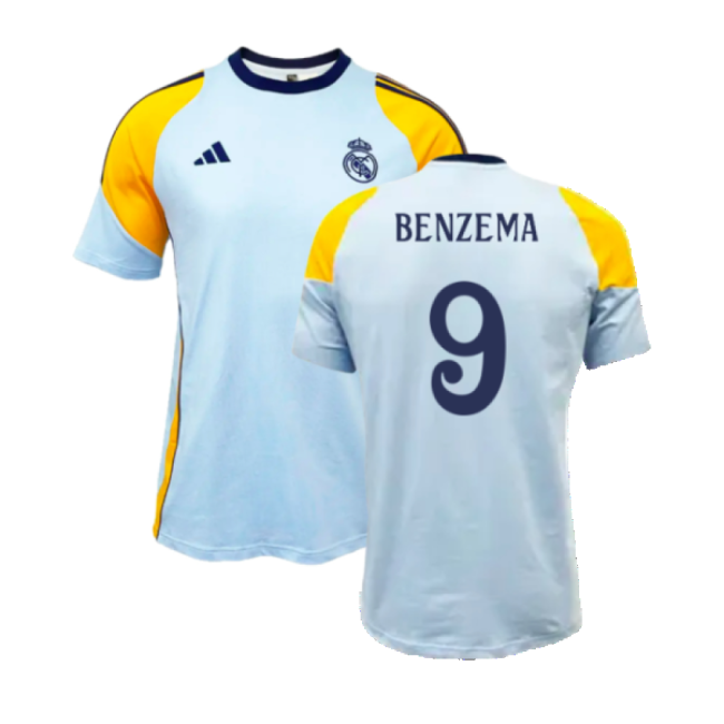 2024-2025 Real Madrid Football Shirt (Glow Blue) Quick Dry