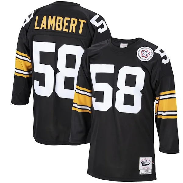 Performance Pittsburgh Steelers  Jersey - Premium Black NFL Fan Jer...