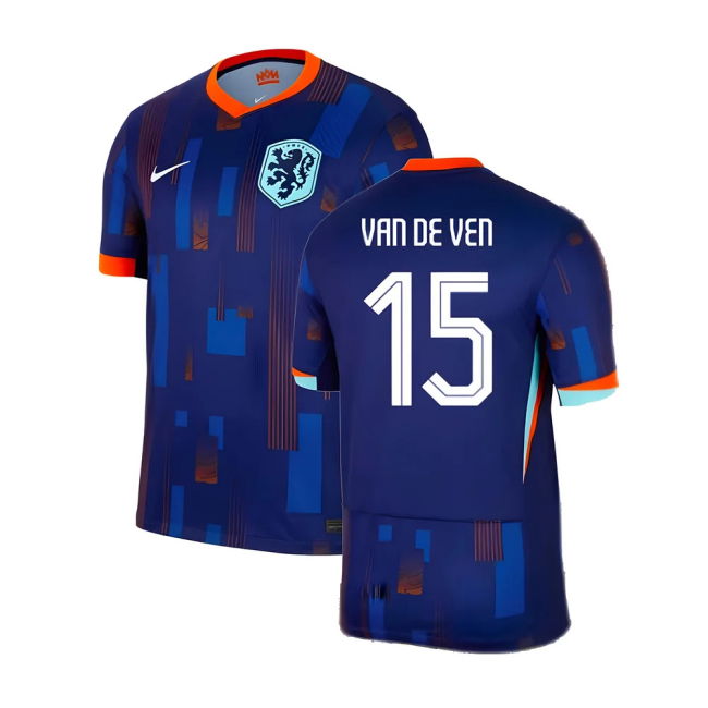 2024-2025 Netherlands Away Shirt (Van De Ven 15) Official