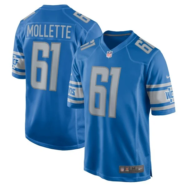 Performance None Game Jersey - Premium Blue NFL Fan Jersey | Game D...