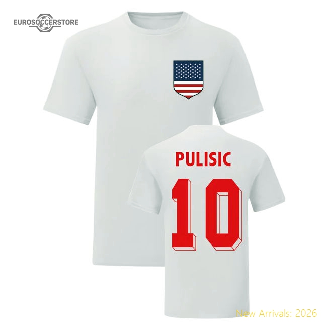 Superior Christian Pulisic United States National Hero Tee (white)