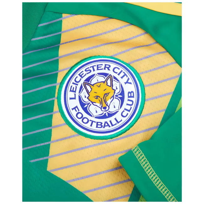 2024-2025 Leicester City Home Goalkeeper Top (Green) - Kids