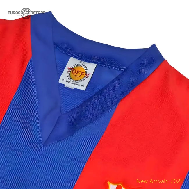 First-class Fcb 1970s Home Retro Football Shirt - Concept Creation