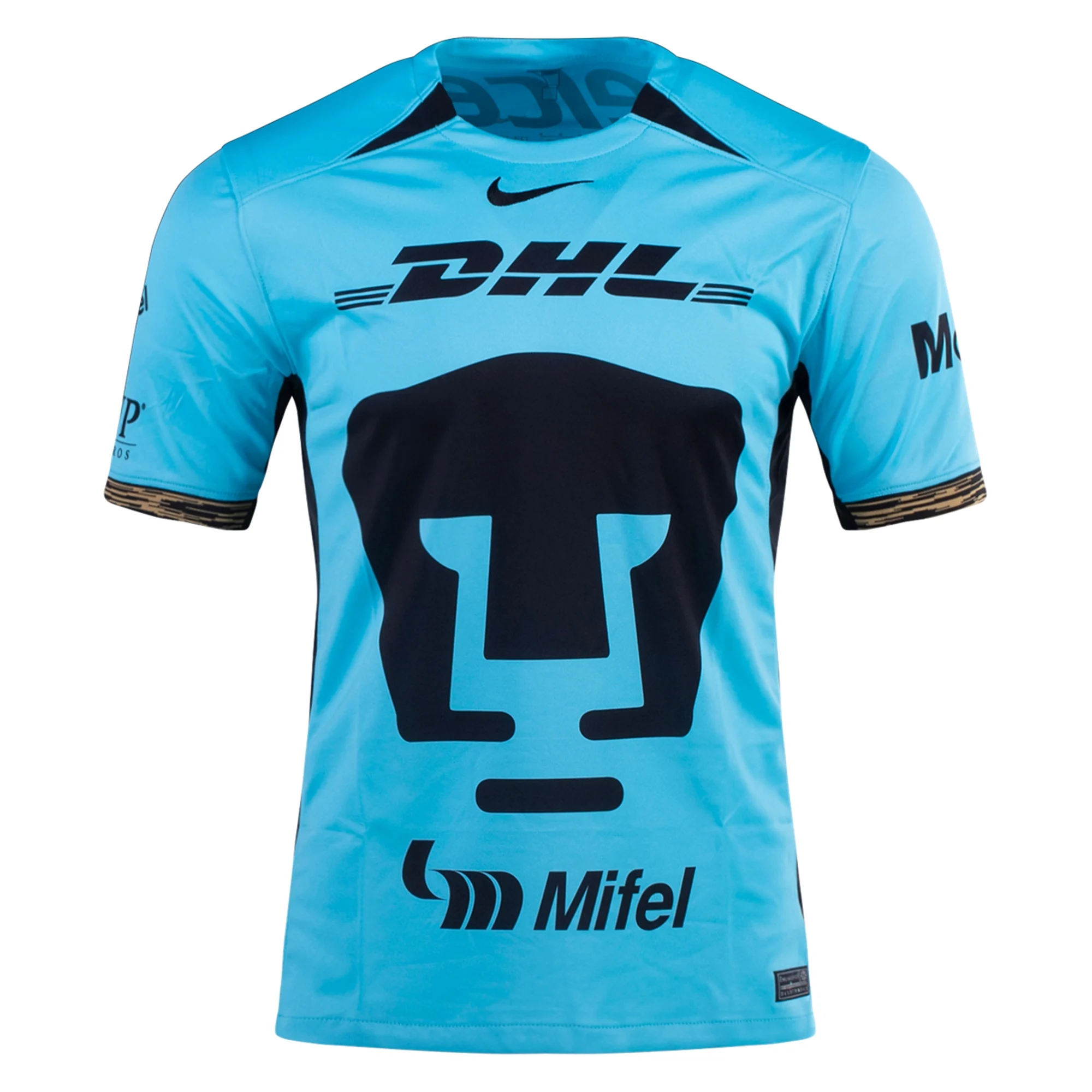 Pumas UNAM Gold) 2023-2024 UCL Third Jersey – Authentic Shirt