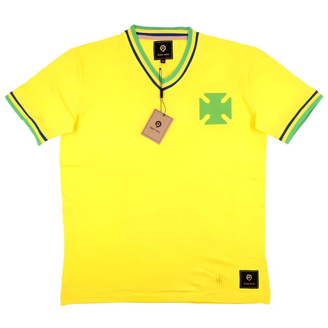ZICO 10 Licensed Copy Brazil Home Fan Jersey for Adults
