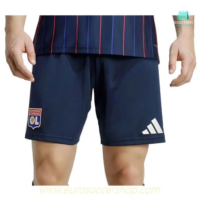 2025-2026 Olympique Lyon Away Shorts (Night Indigo)