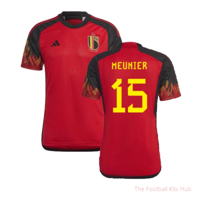 2022-2023 Belgium Home Shirt (Meunier 15)
